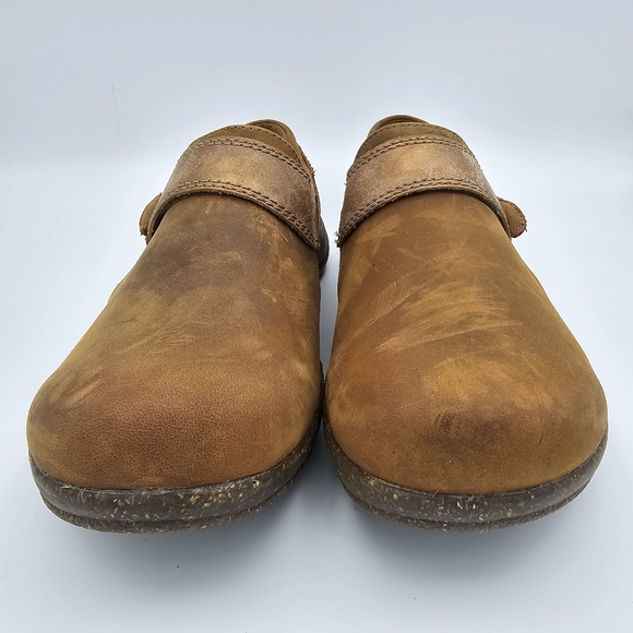 Clarks Collection Roseville Dot Loafers, Dark Tan Combination, Leather, 8M - Picture 16 of 16